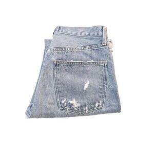 AGOLDE 90's Jean Button Down Light Wash Denim Jeans SIze 26